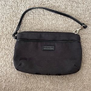 Black Coach clutch